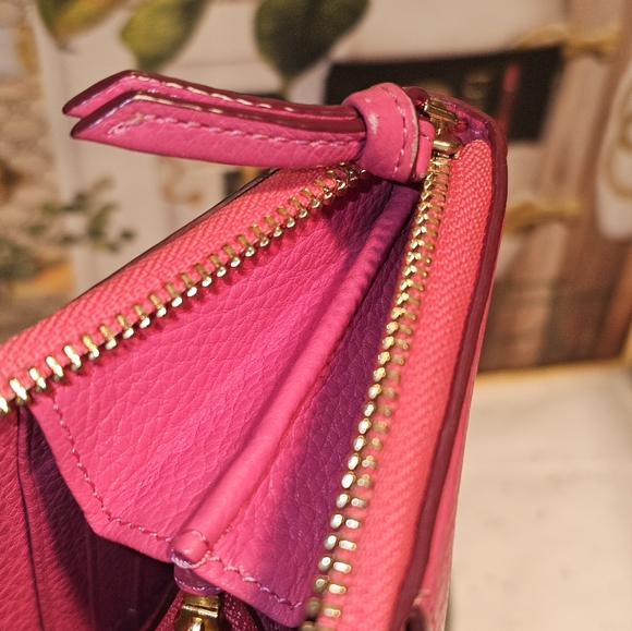 Tory Burch Harper Fiesta Continental Zip-around Wallet - Picture 5 of 16